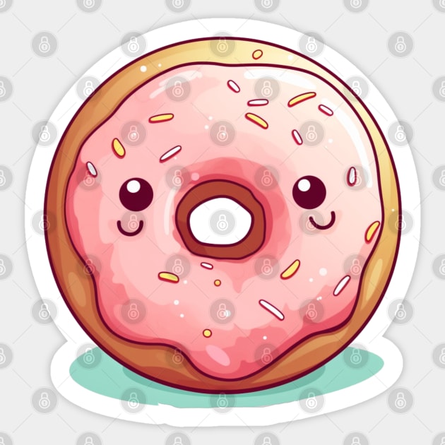 Cute Donut Sticker by Prism Chalk House